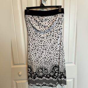 Semi Vintage B Moss strapless dress. New with tags.